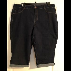 Capri’s By d.jeans, Blue, 20W, Brand New